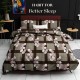 Market Fairy Floral Glace Cotton Fitted Bedsheet, Queen Size (90 x 100 inch) with 2 Big Pillow Covers Market Fairy Floral Glace Cotton Fitted Bedsheet, Queen Size (90 x 100 inch) with 2 Big Pillow Covers